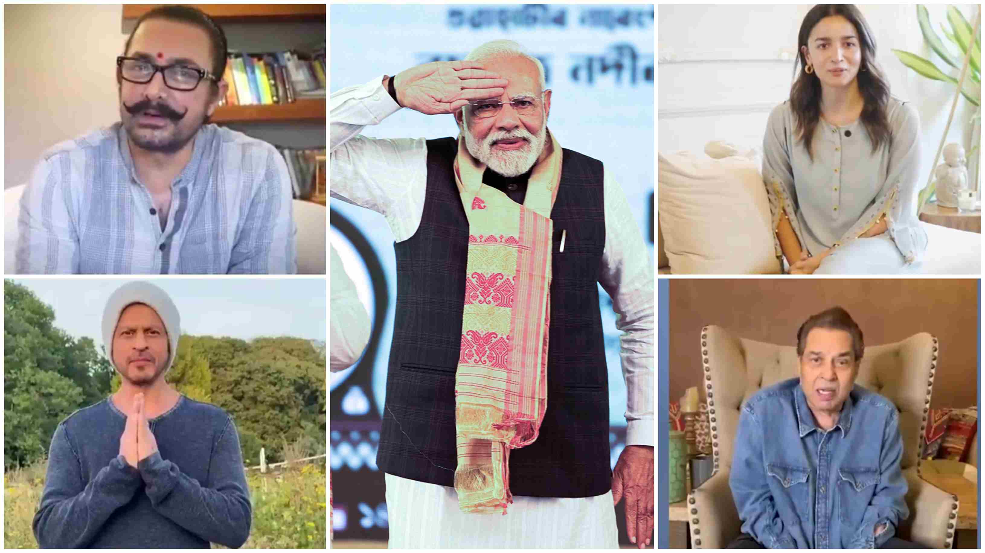 धर्मेंद्र, शाहरुख़, आमिर समेत कई फिल्मी सितारों ने पीएम मोदी को दी जन्मदिन की शुभकामनाएं