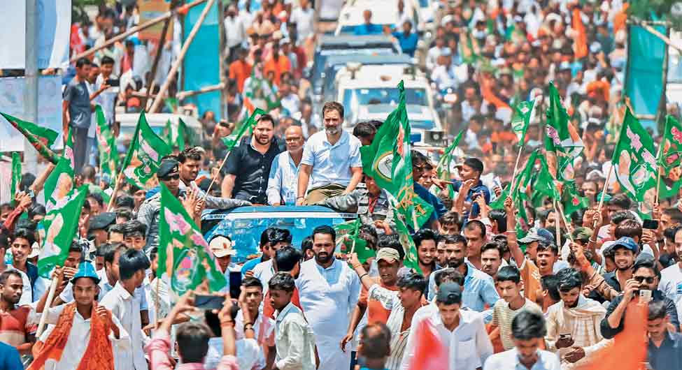 बिहारः राहुल वोट गोलबंदी
