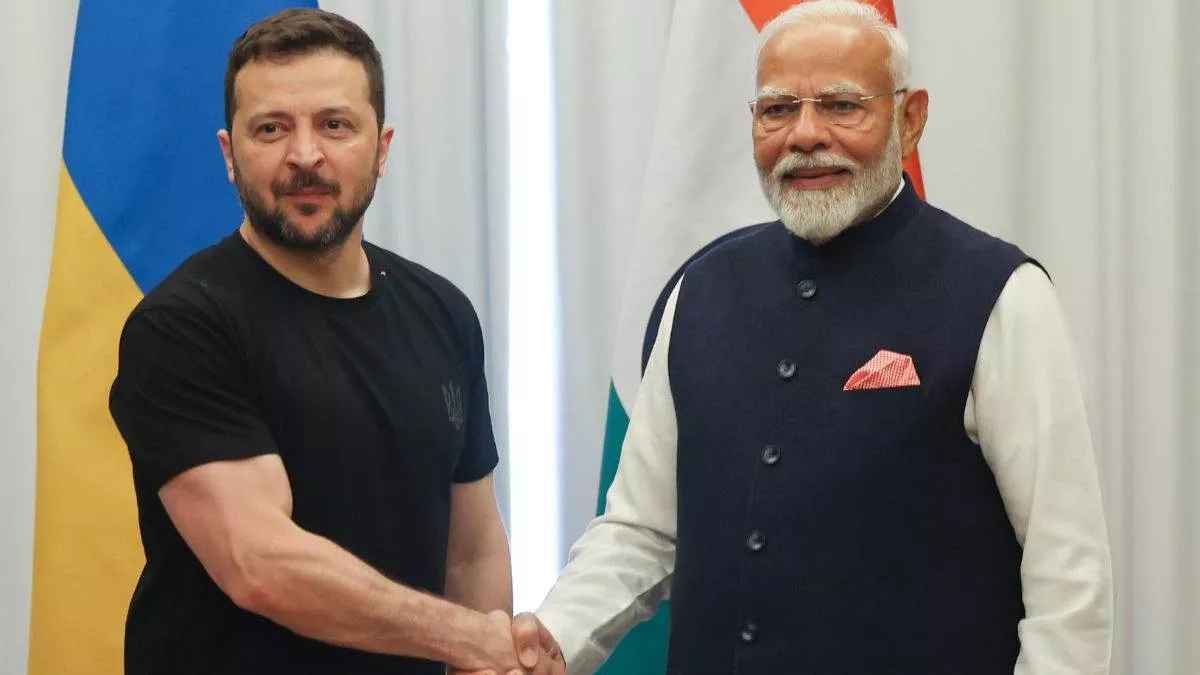 रूस के साथ हमारे युद्ध में भारत 'अधिकतर' यूक्रेन के साथ है: ज़ेलेंस्की