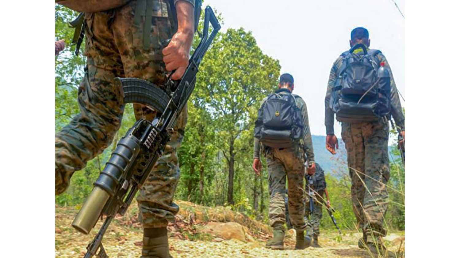 छत्तीसगढ़: कांकेर जिले में सुरक्षा बलों के साथ मुठभेड़ में तीन माओवादी मारे गए