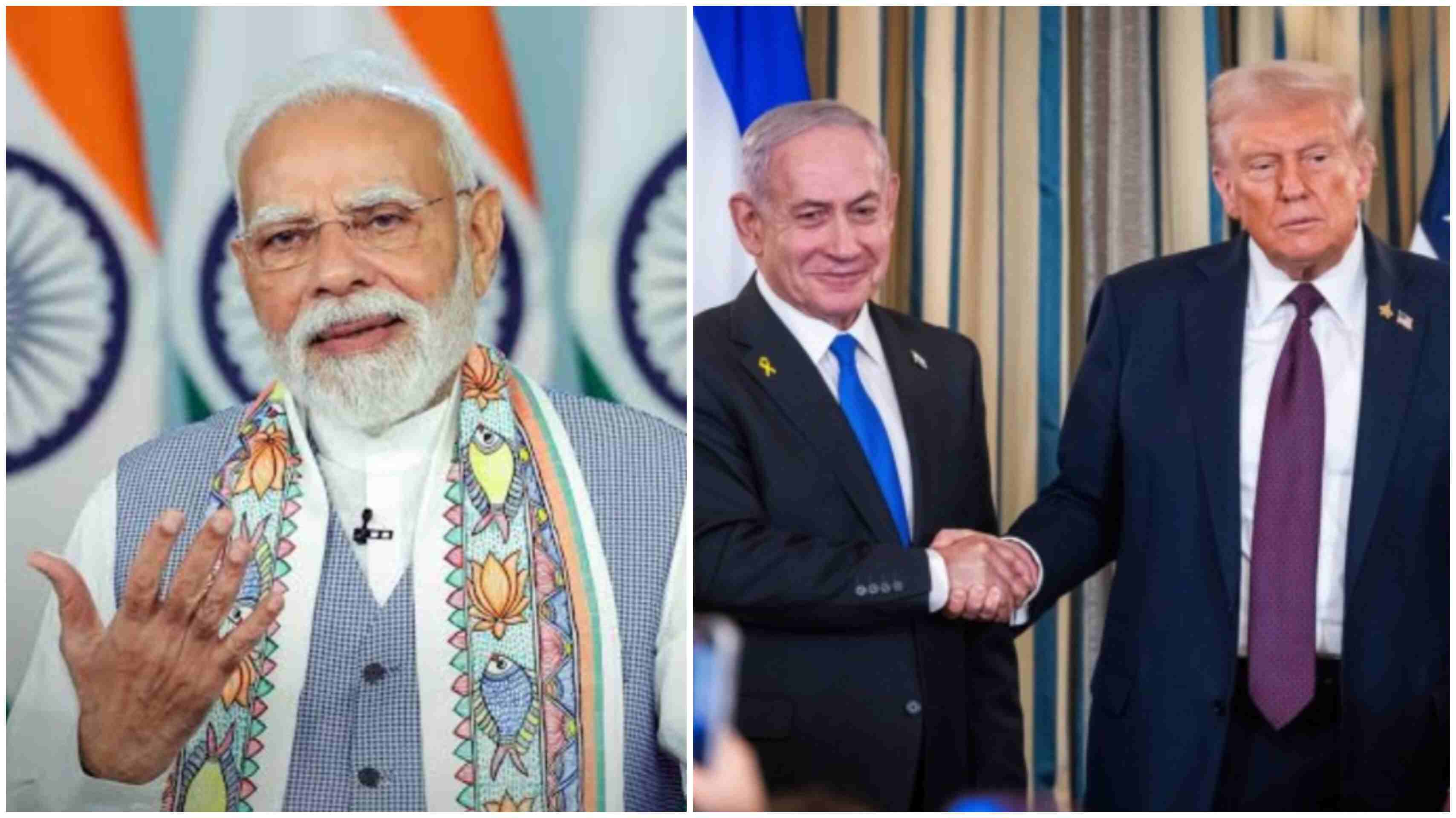 इजरायल-गाजा युद्ध रोकने के लिए ट्रंप ने बनाई शांति योजना, पीएम मोदी ने किया समर्थन