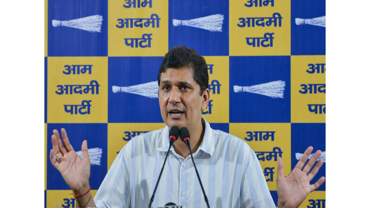 आप नेता  सौरभ भारद्वाज ने भारी बारिश के बाद की दिल्ली सरकार की आलोचना,  कहा 