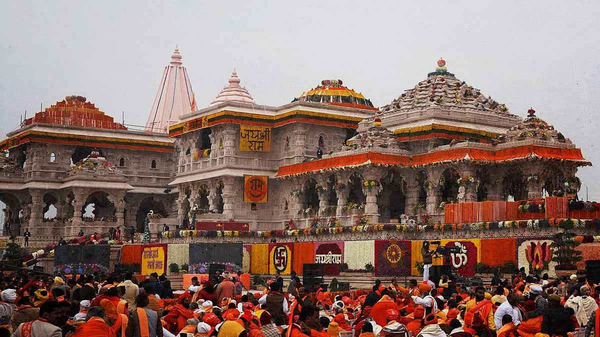 अयोध्या में श्रीराम मंदिर का निर्माण कार्य पूरा; सप्त मंडप, छह देवालय और ध्वजदंड भी तैयार