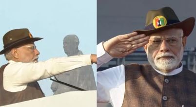 प्रधानमंत्री मोदी ने राष्ट्रीय एकता दिवस समारोह में उपस्थित लोगों को ‘एकता की शपथ’ दिलायी