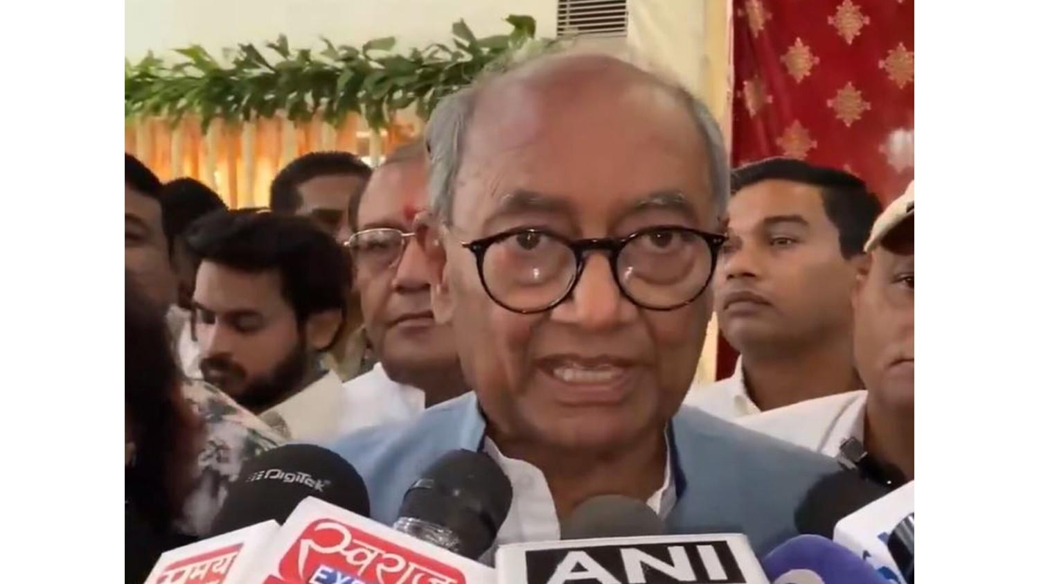 कांग्रेस सांसद दिग्विजय सिंह ने लगाया बीजेपी पर बड़ा आरोप, कहा 