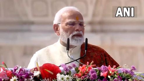 राम मंदिर ध्वजारोहण युगांतकारी, सदियों के जख्म भर रहे हैं: प्रधानमंत्री मोदी