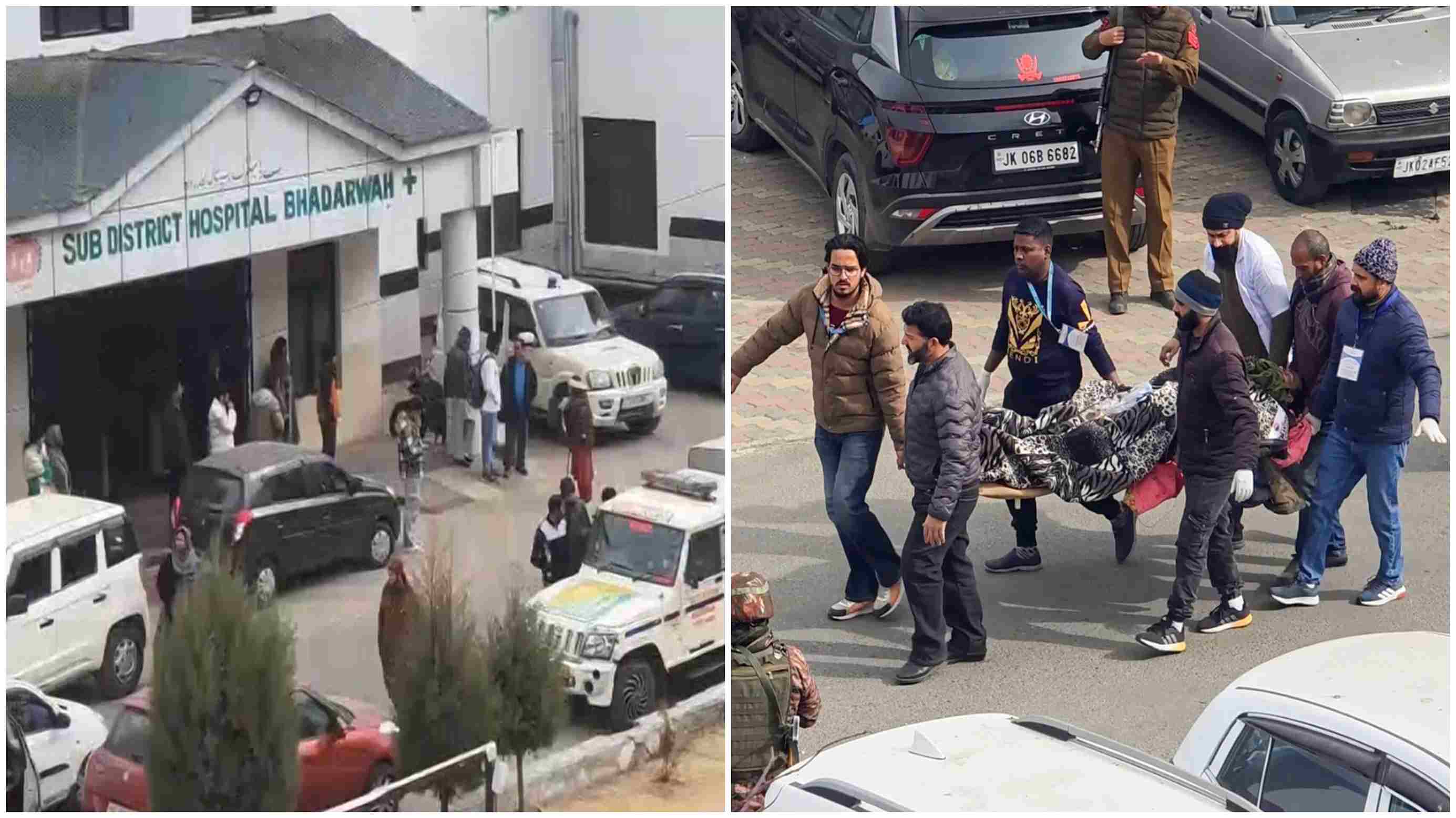 जम्मू-कश्मीर के डोडा में दिल दहला देने वाला हादसा: सेना का वाहन खाई में गिरा, 10 जवानों की मौत