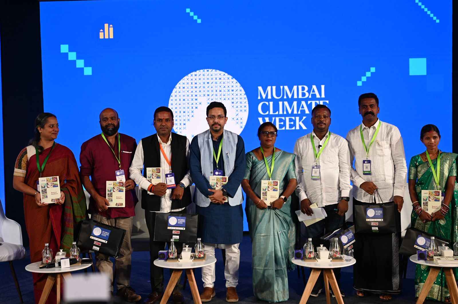 मुंबई क्लाइमेट वीक में पंचायत नेताओं ने साझा किए जलवायु-स्मार्ट देश बनाने का समाधान