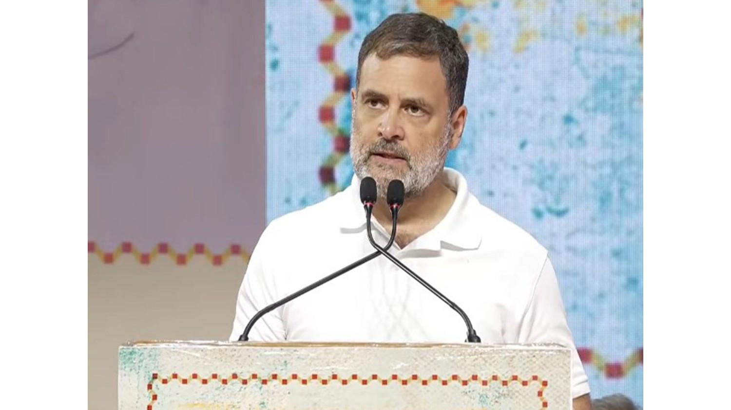 राहुल गांधी ने केंद्र सरकार पर निशाना साधा, कहा 