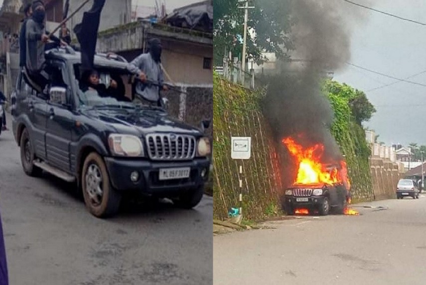 मेघालय में हिंसा: मुख्यमंत्री के आवास पर पेट्रोल बम से हमला, गृहमंत्री ने दिया इस्तीफा