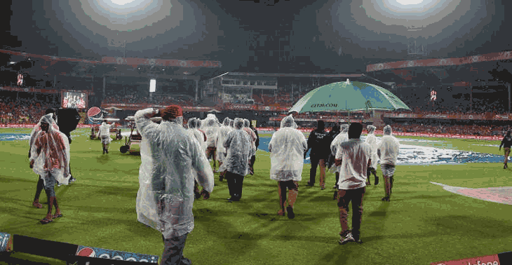 बारिश में धुला रायल्स का मैच, आरसीबी जीत से चूका