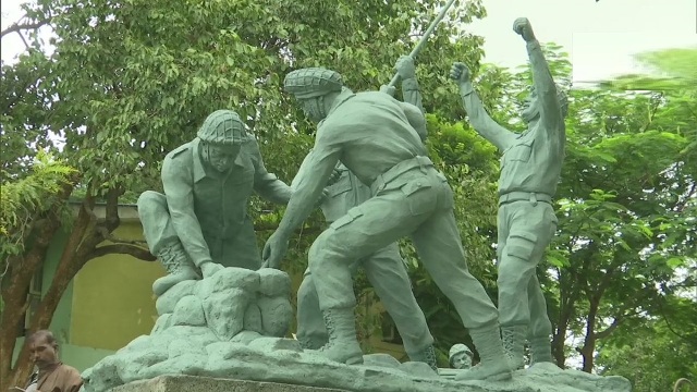 करगिल विजय दिवस की 20वीं वर्षगांठ, कर्नाटक के शिवमोग्गा में सैनिकों के बलिदान की स्‍मृति में बने  खास पार्क की एक झलक