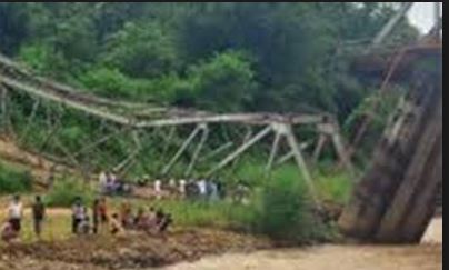 इंफाल का बराक पुल ध्वस्त, देश के अन्य हिस्सों से टूटा मणिपुर का संपर्क