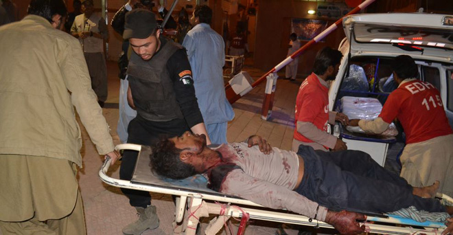 पाकिस्‍तान में पुलिस ट्रेनिंग सेंंटर में आतंकी हमला, 60 की मौत