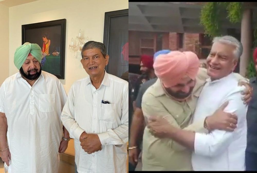 पंजाब कांग्रेस में कलह के बीच सुनील जाखड़ से मिले नवजोत सिंह सिद्धू, हरीश रावत ने की कैप्टन अमरिंदर से मुलाकात