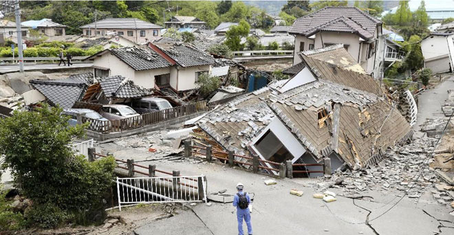 दोबारा आए भूकंप ने भी जापान को दहलाया, 32 लोगों की मौत