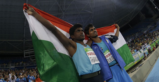 रियो पैरालंपिक: भारतीय खिलाड़ियों ने रचा इतिहास, थंगावेलू ने स्वर्ण जीता