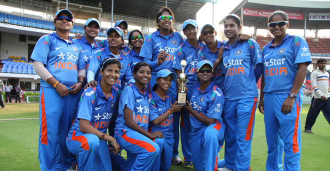 भारतीय महिला टीम आईसीसी टीम रैंकिंग में चौथे स्थान पर