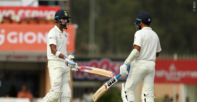 भारत की ठोस शुरुआत, एक विकेट पर बनाए 120 रन