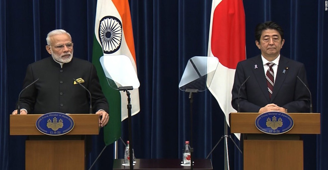 करेंसी स्वैप और हाई स्पीड रेल सहित भारत-जापान के बीच कुल छः समझौते