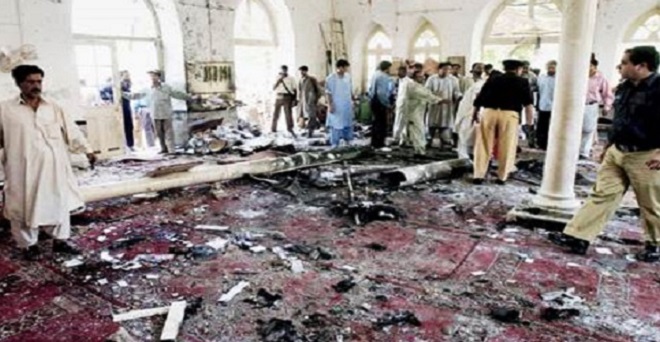 पश्चिमोत्तर पाकिस्तान के मस्जिद में आत्मघाती विस्फोट, 25 की मौत