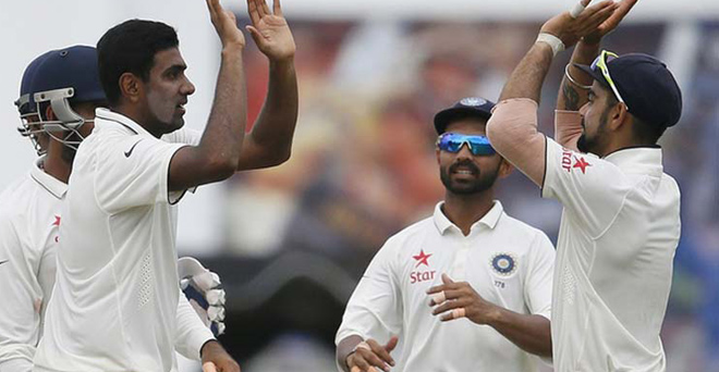 अश्विन दूसरे स्थान पर,  टीम को टेस्ट रैंकिंग में दूसरा स्‍थान पाने का मौका