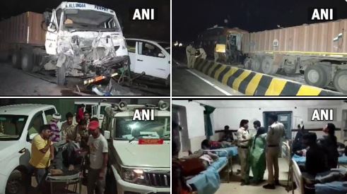 मध्य प्रदेश: रीवा में दर्दनाक हादसा, बस-ट्रक की टक्कर में 15 लोगों की मौत, 40 से ज्यादा घायल