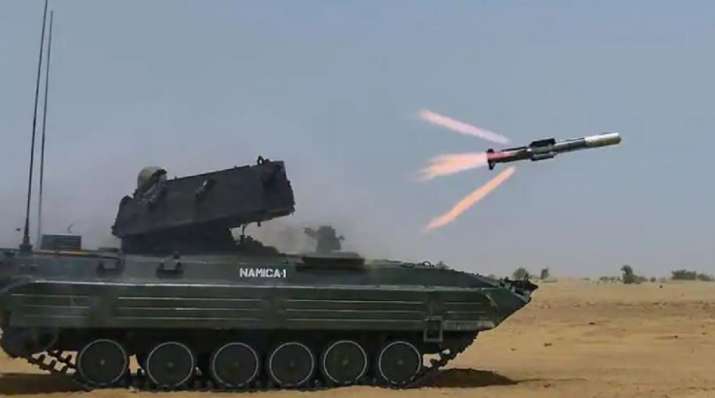 भारत ने नाग एंटी टैंक गाइडेड मिसाइल का किया सफलतापूर्वक अंतिम परीक्षण