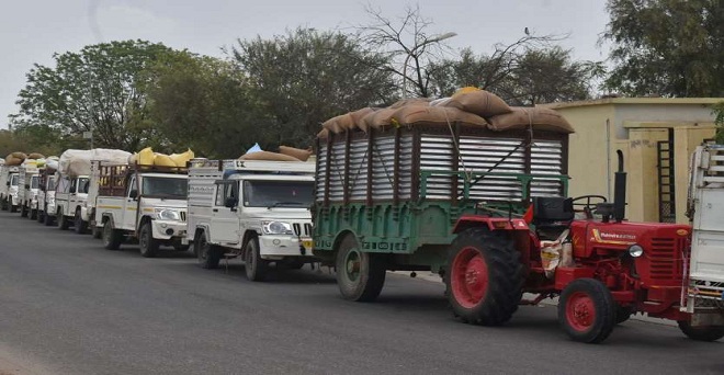 राजस्थान के किसानों की मुश्किलें बढ़ी, व्यापारियों ने मंडियों में हड़ताल 15 मई तक बढ़ाई