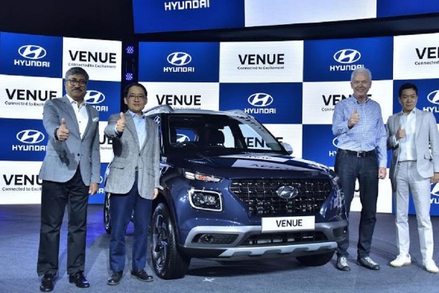 ह्यूंडई ने लॉन्च की अपनी नई कार ‘Venue’, कीमत 6.50 लाख रुपये से शुरू