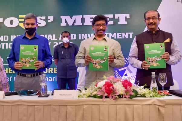 झारखंड के मुख्यमंत्री हेमंत सोरेन ने नई दिल्ली में किया झारखंड उद्योग और निवेश प्रोत्साहन नीति 2021 का शुभारंभ