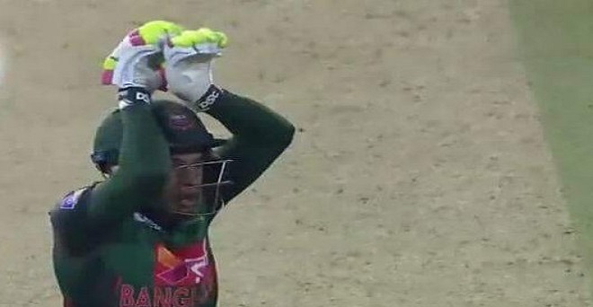 जीत के बाद बांग्लादेशी बल्लेबाज ने किया 'नागिन डांस', वीडियो वायरल