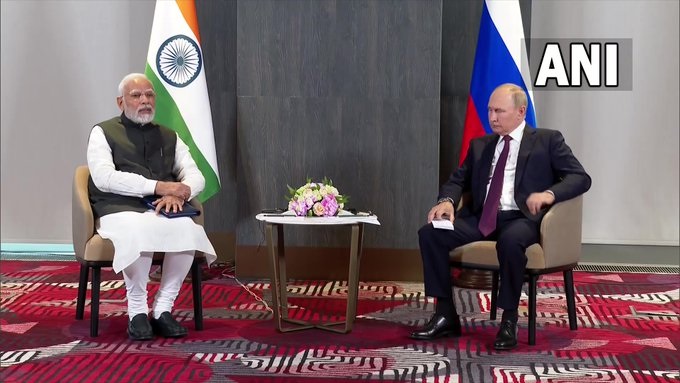 रूसी राष्ट्रपति पुतिन और पीएम मोदी द्विपक्षीय रणनीतिक संबंधों को और बढ़ावा देने पर सहमत, यूक्रेन युद्ध पर फोन पर हुई चर्चा