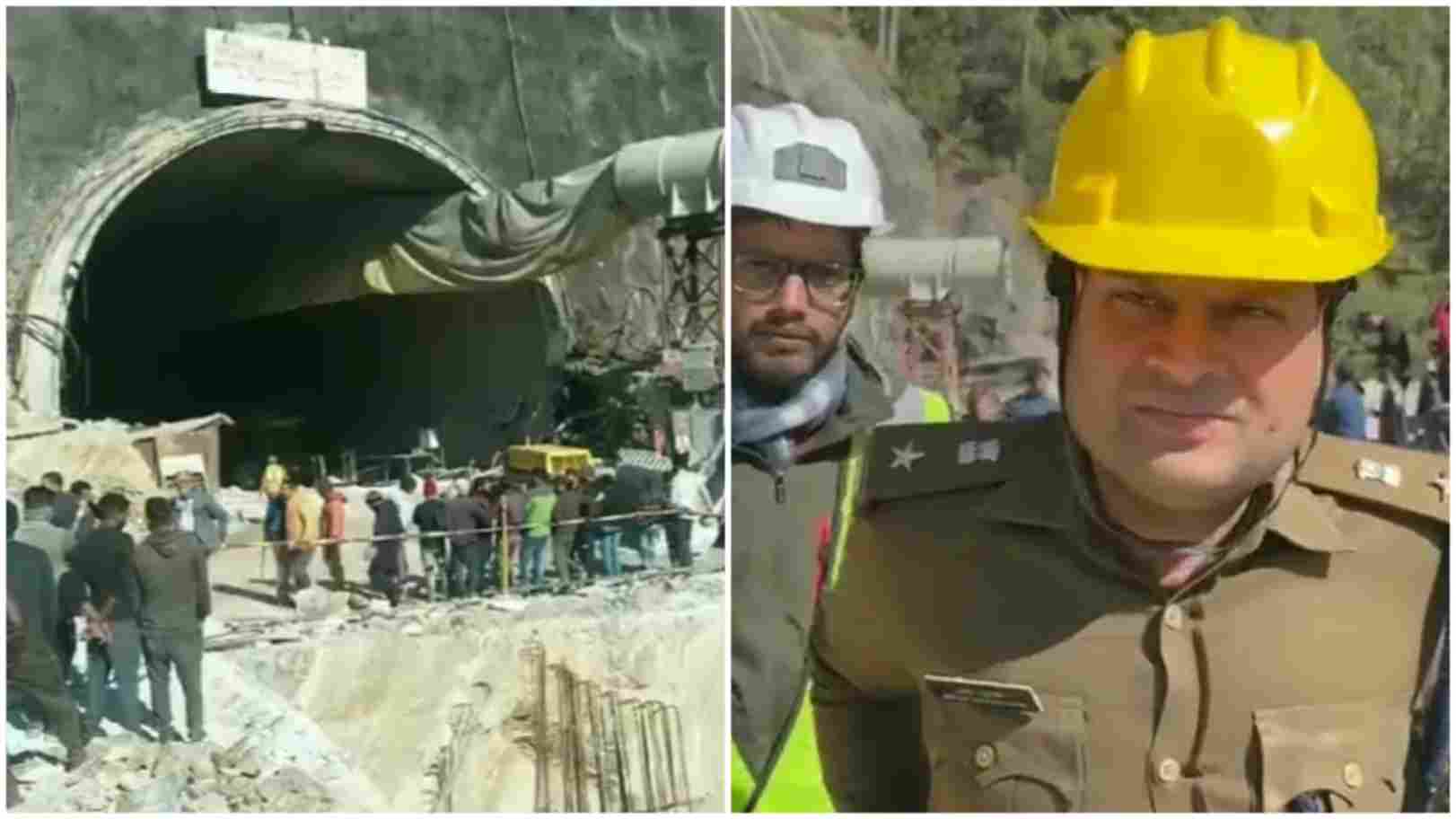 उत्तराखंड: उत्तरकाशी में यमुनोत्री राष्ट्रीय राजमार्ग पर निर्माणाधीन सुरंग टूटी, 40 श्रमिक फंसे