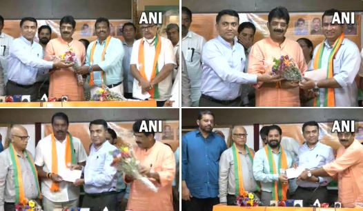 गोवा में कांग्रेस को बड़ा झटका, कांग्रेस के 8 विधायकों ने थामा भाजपा का दामन, मुख्यमंत्री सावंत ने ली चुटकी