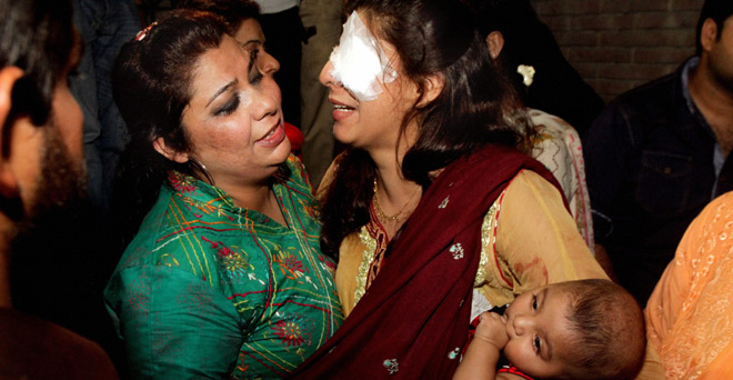 लाहौर में आत्मघाती हमले में मरने वालों की संख्या 72 हुई