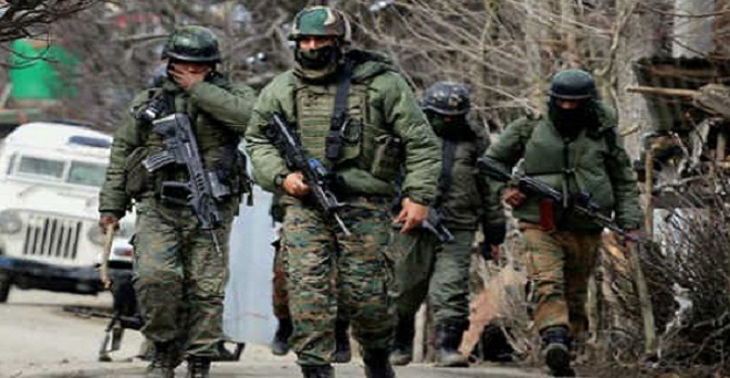 जम्मू-कश्मीर में पुलिस दल पर हमला करने वाला आतंकवादी शौकत अहमद ढेर