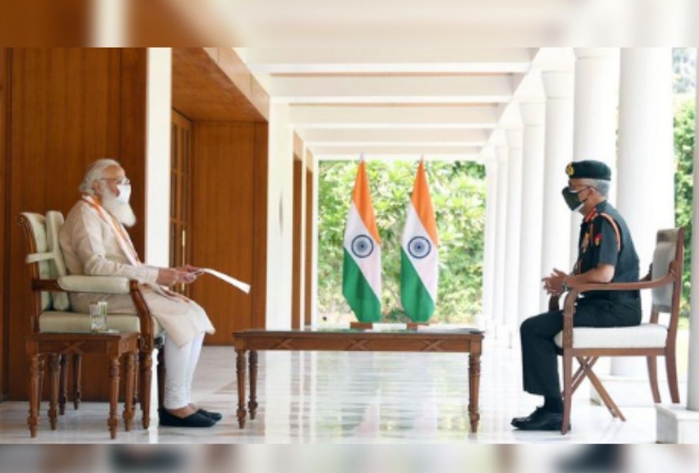 सेना प्रमुख ने प्रधानमंत्री मोदी से की मुलाकात, कोरोना संकट पर तैयारियों की दी जानकारी, कही ये बात