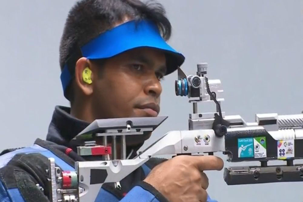 शूटिंग वर्ल्ड कप:ओलंपिक कोटे से चूक गए दीपक कुमार