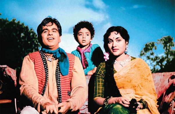 नया दौर (1957) में वैजयंती माला के साथ दिलीप कुमार