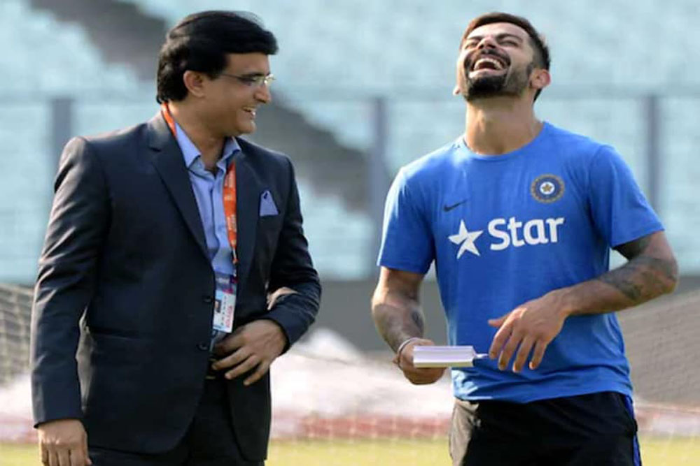 अब भारत में भी होंगे डे-नाईट टेस्ट मैच, गांगुली ने बताया विराट कोहली हुए सहमत