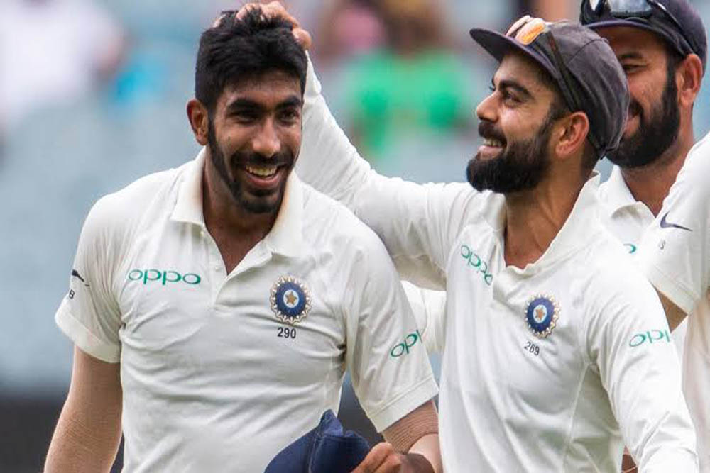 आईसीसी टेस्ट रैंकिंग में विराट कोहली शीर्ष पर बरकरार, बुमराह टॉप-पांच से बाहर