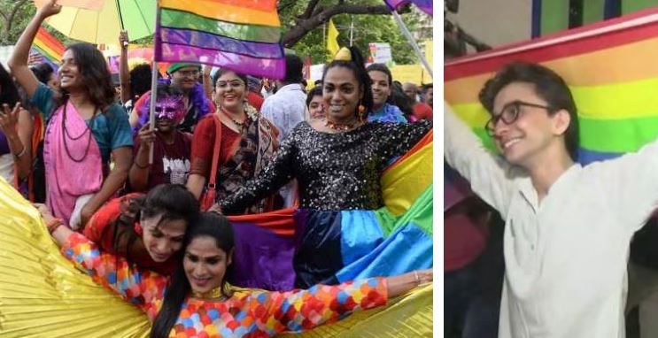 सुप्रीम कोर्ट के ऐतिहासिक फैसले के बाद खुशियों से झूम उठे समलैंगिक, देखें फोटो और वीडियो
