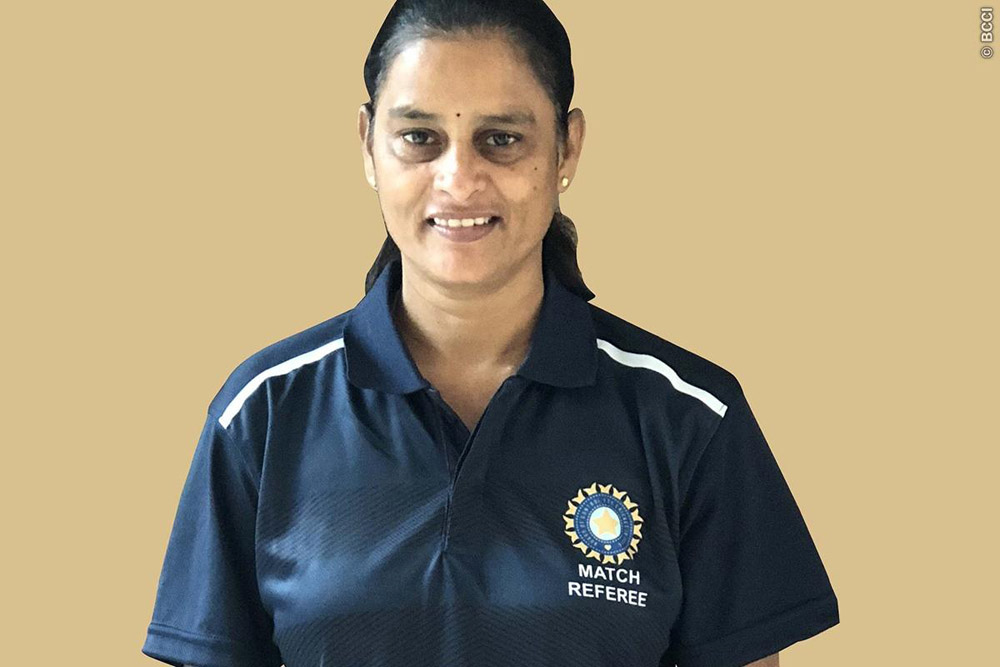 आईसीसी इवेंट की पहली महिला रेफरी बनने जा रही हैं भारत की जीएस लक्ष्मी