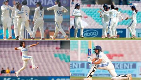 भारतीय महिला क्रिकेट टीम ने रचा इतिहास, इंग्लैंड को रिकॉर्ड 347 रन से हराकर दी करारी शिकस्त