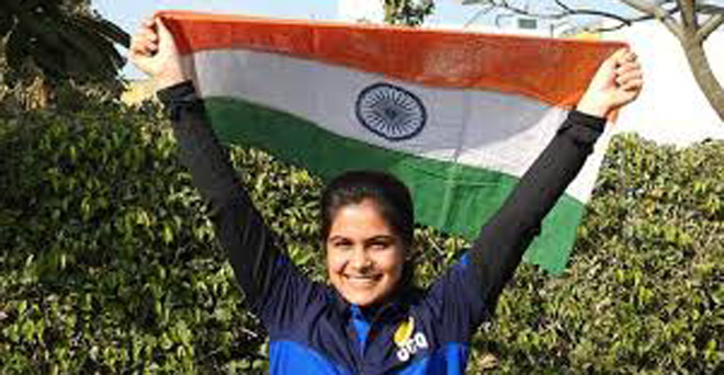 शूटिंग वर्ल्ड कप में हरियाणा की मनु भाकर ने जीता दूसरा स्वर्ण पदक