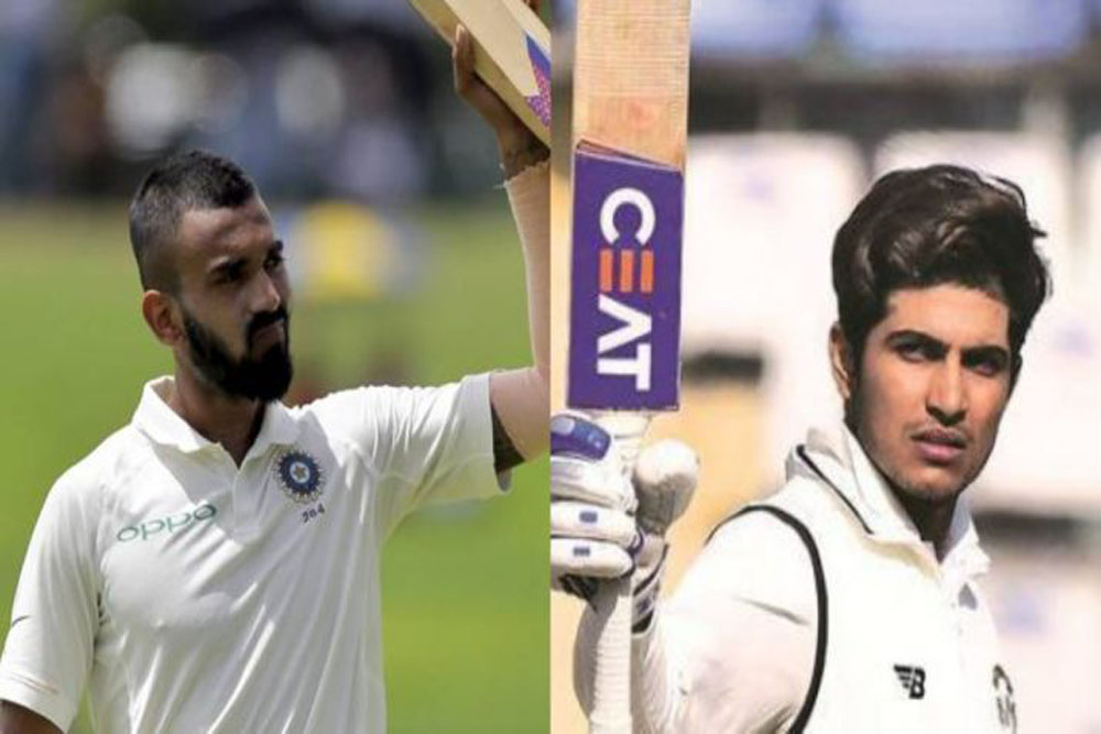 दक्षिण अफ्रीका टेस्ट सीरीज के लिए भारतीय टीम घोषित, राहुल बाहर शुभमन गिल को मिला मौका