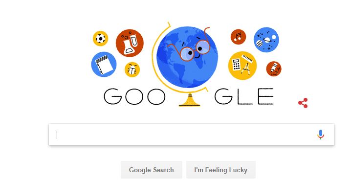 शिक्षक दिवस पर गूगल ने खास डूडल बनाकर दिया अध्यापकों को सम्मान