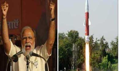 प्रधानमंत्री ने सफल मिसाइल परीक्षण के लिए रक्षा वैज्ञानिकों की प्रशंसा की