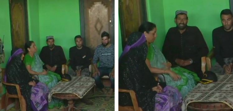 शहीद जवान औरंगजेब के घर पहुंचीं रक्षामंत्री सीतारमण, कहा- ये परिवार पूरे देश के लिए प्रेरणा